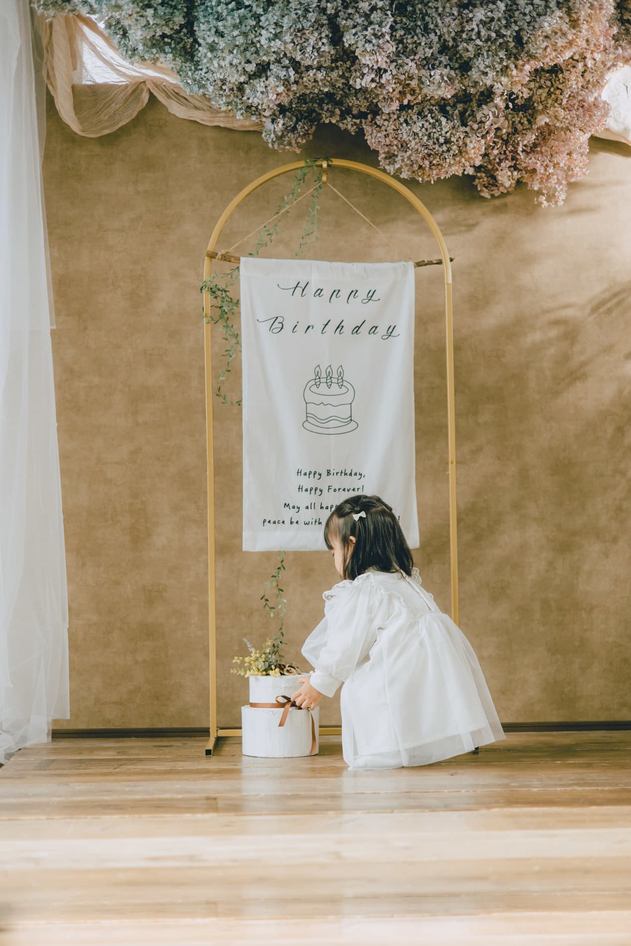 アールビースタジオで撮るバースデー