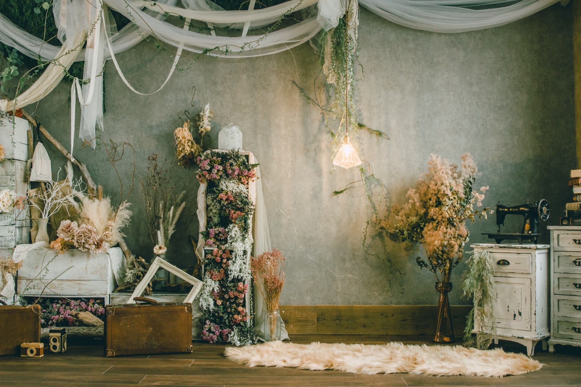 ナチュラルなスタジオ撮影が可能なアールビースタジオ