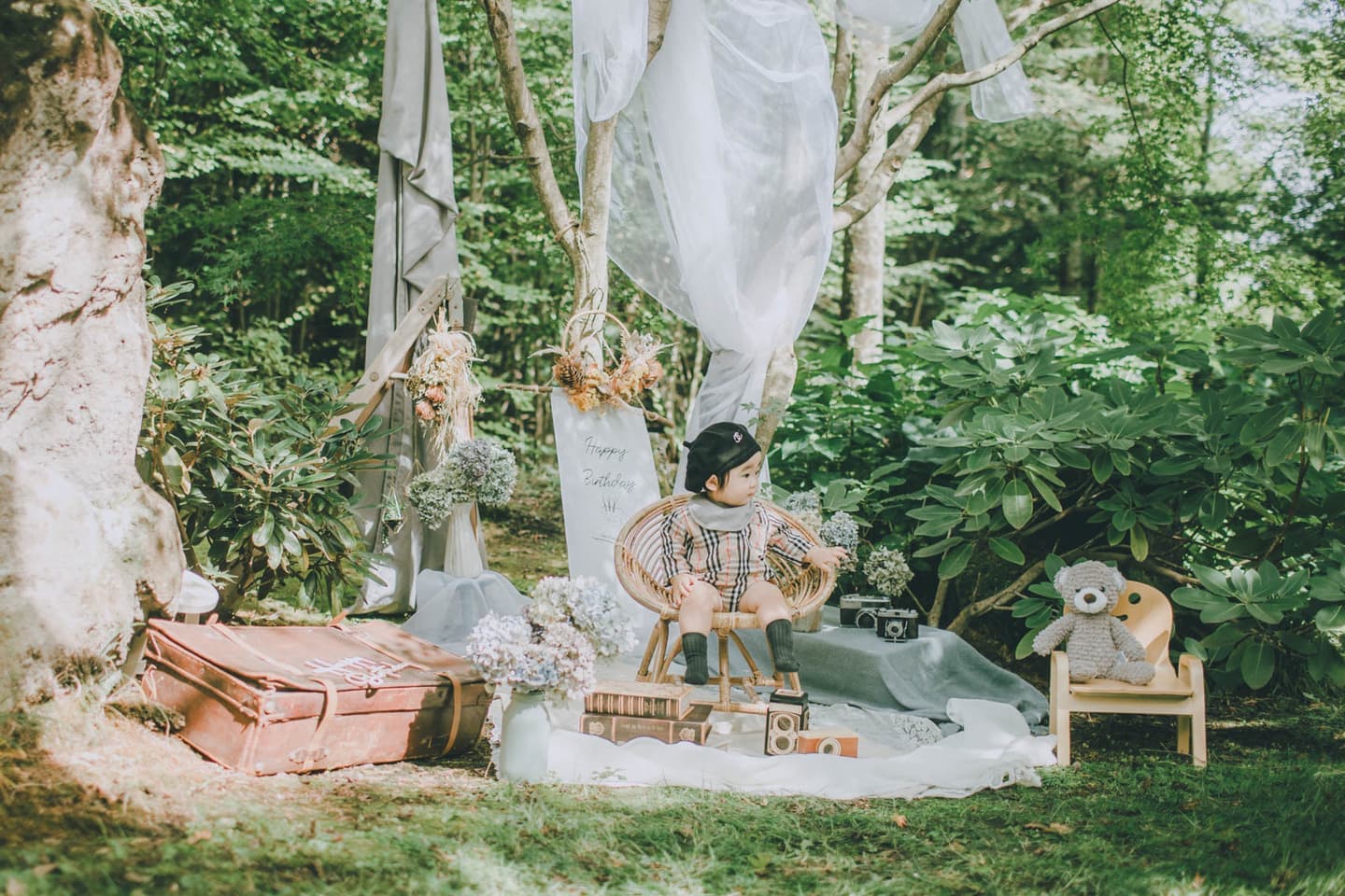 アールビースタジオのガーデン